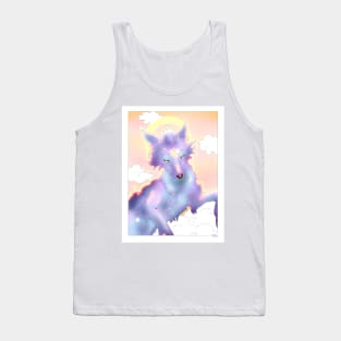 Light wolf dog Tank Top